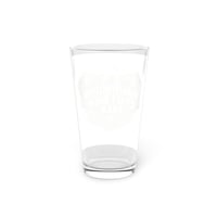 Image 4 of Washington Craft Brew Talk Pint Glass – 16oz Beer Glass with Hops & Cheers Badge