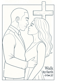 Image 2 of  Gods Children Adult coloring book