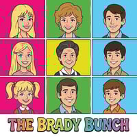 Image 1 of 3 x 3 📺🧲 Nostalgic TV Show 3D Printed Magnets 