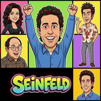 Image 3 of 3 x 3 📺🧲 Nostalgic TV Show 3D Printed Magnets 