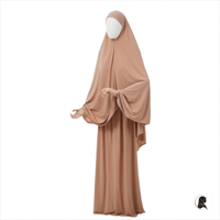 Image 2 of  Jersey Khimar 2pc Set