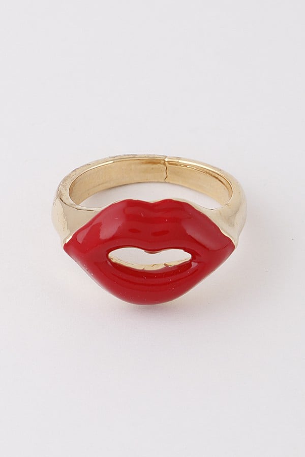 Image of Lips Band Ring