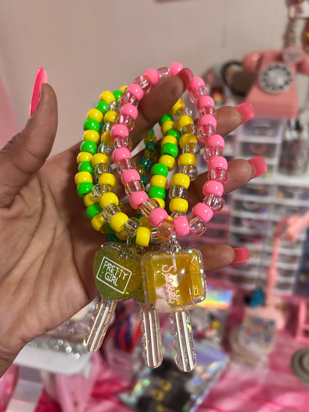 Image of  mystery charm bracelet 