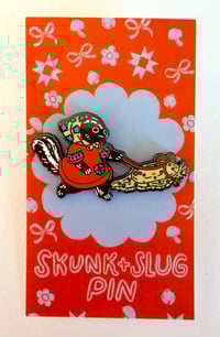 Image 2 of Skunk and Slug Pin