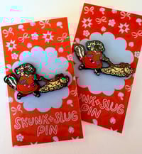 Image 1 of Skunk and Slug Pin