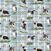 Image 3 of Soccer Dog Fabric