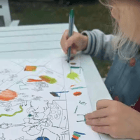 Image 1 of Coloring book Den Första Resan 4+