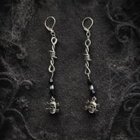 Gothic Skull Earrings