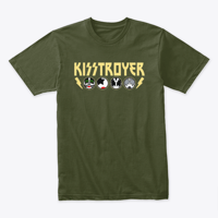 Image 2 of KISSTROYER ~ TRIBUTE BAND TEES!