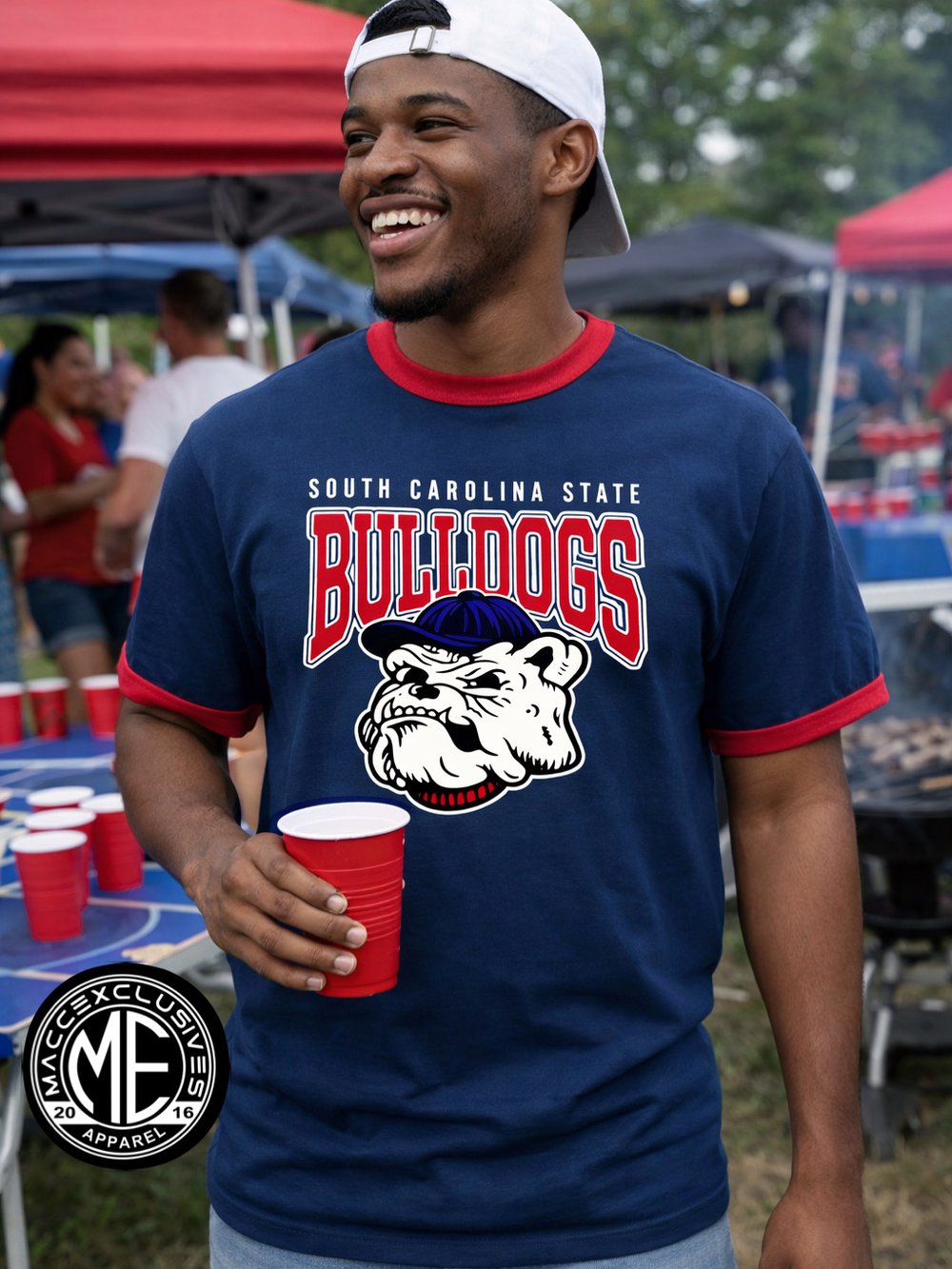 Image of BULLDOGS RINGER TEE