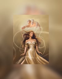Image 1 of Art Print - 5x7 Paesha Hourglass - Shipped from Gilded Pestle (Shop)
