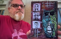 Image 2 of ORIGINAL 5x7 'Chelsea Hunter Witnessed A Crime'