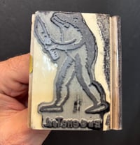 Image 6 of Eugene Teal Hand Stamped Pocket Notebook