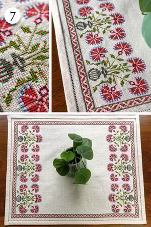 Image of Folk Embroidery Cross Stitch Kits