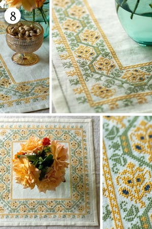 Image of Folk Embroidery Cross Stitch Kits