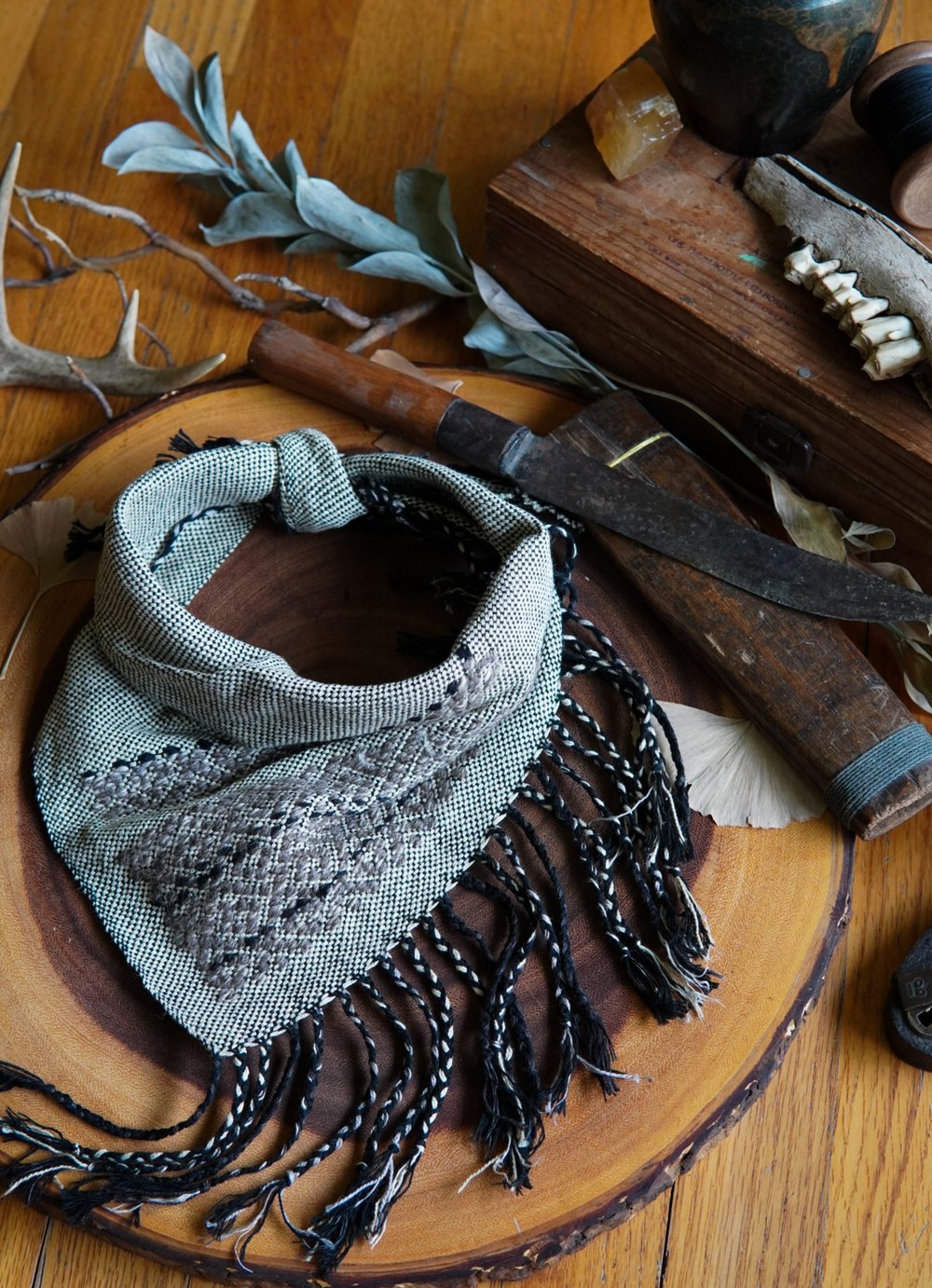 Image of  Woven Kerchief  - Old Ways