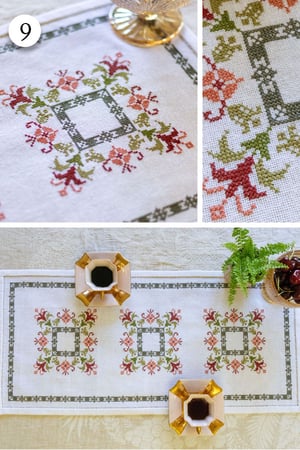 Image of Folk Embroidery Cross Stitch Kits