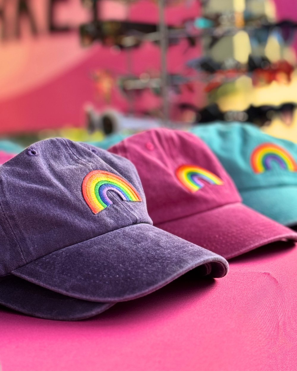 Image of Rainbow Pride Flag Dad Hat