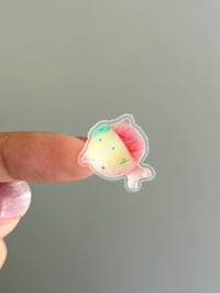 Image 2 of queen cat sticker sheet