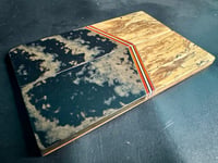 Image 3 of Spalted Tamarind & Layered Micarta Segmented Knife Scales