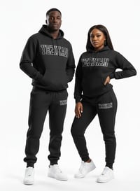 Image 1 of Yezikan Grande Logo Heavy Blend Fleece Jogger Suit