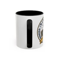 Image 2 of Teacher Coffee Mug - ‘Best Teacher’ Crest Accent Mug (11/15 oz)