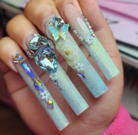 Image 1 of Zulay Crystals- SEA FOAM - Chaton