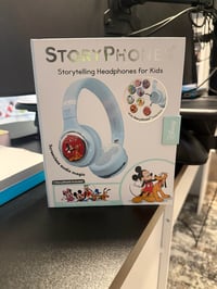 ONANOFF StoryPhones Kids Bluetooth Headphones - Mickey Mouse Bundle - Blue