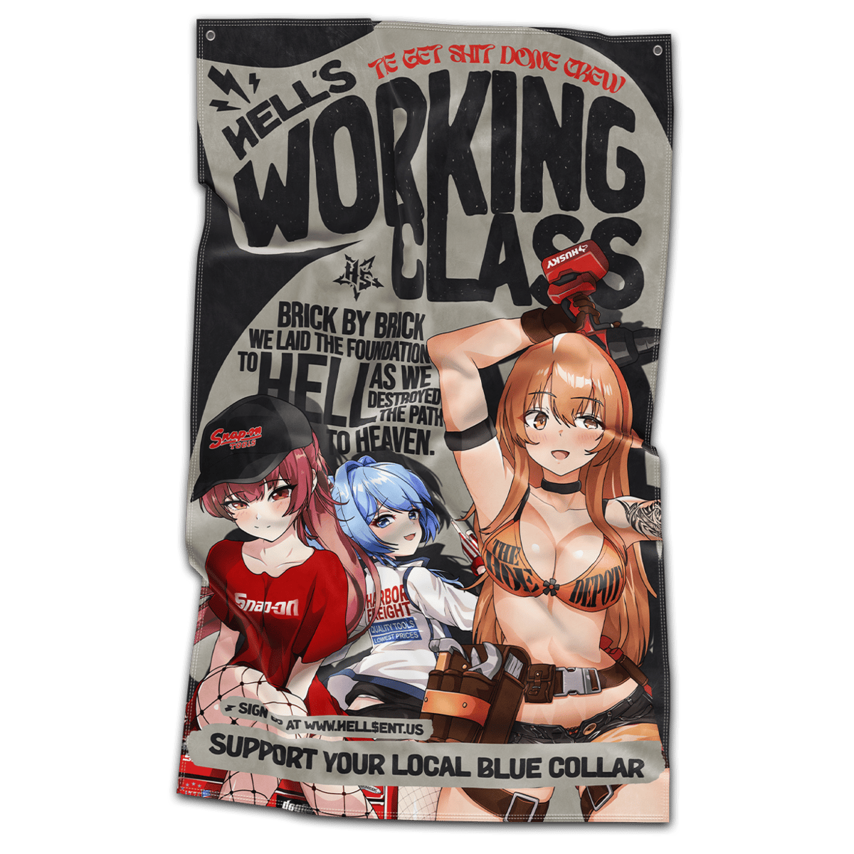 Image of Working Class Flag