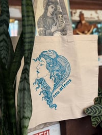 Image 2 of Swamp Beauty  Black Tote 