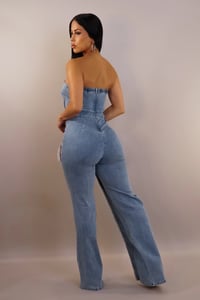 Image 2 of Denim Contour Jumpsuit