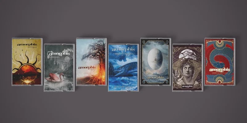 Amorphis - Eclipse - ULTRA LIMITED | LIMITED | BLACK TAPE