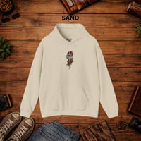Image 6 of Faith Rose Hoodie — Christian Inspirational Floral Hooded Sweatshirt
