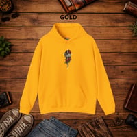 Image 7 of Faith Rose Hoodie — Christian Inspirational Floral Hooded Sweatshirt
