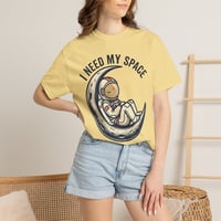 Image 5 of I Need My Space Astronaut on Moon T-shirt | Space Graphic Tee