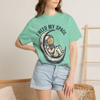 Image 7 of I Need My Space Astronaut on Moon T-shirt | Space Graphic Tee