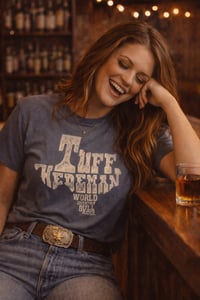 Image 1 of Texas TUFF -Vintage Navy