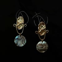 Image 1 of SEREIA EARRINGS WITH ABALONE