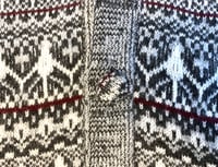 Image 4 of White Mountaineering rayon/cashmere blend cardigan, size 1 (fits S/M)