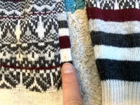 Image 10 of White Mountaineering rayon/cashmere blend cardigan, size 1 (fits S/M)