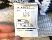 Image 9 of White Mountaineering rayon/cashmere blend cardigan, size 1 (fits S/M)