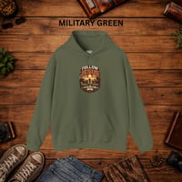 Image 3 of Follow Jesus Hoodie – Christian Faith Graphic Hooded Sweatshirt