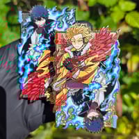 Image 1 of King of Hearts Pin (Raw Sandblast Card)