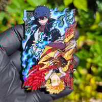 Image 2 of King of Hearts Pin (Raw Sandblast Card)