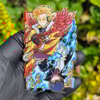 Image 3 of King of Hearts Pin (Raw Sandblast Card)
