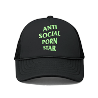 Image 2 of ANTI SOCIAL STAR MESH TRUCKER HAT