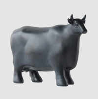 Image 1 of Friesian Cow Sculpture