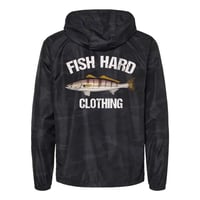 Image 1 of White Seabass Windbreaker Jacket