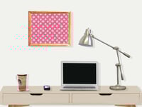Image 2 of RnJ_PolkaDotLace_Pink UnFramed Print