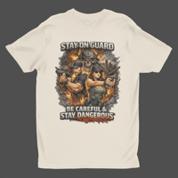 Image 2 of Stay On Guard Tee Print 2